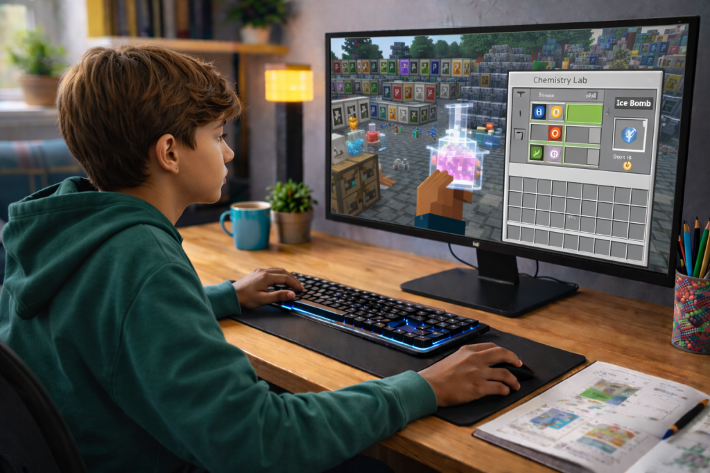 Science of Minecraft: Chemistry and Physics: Self-Paced