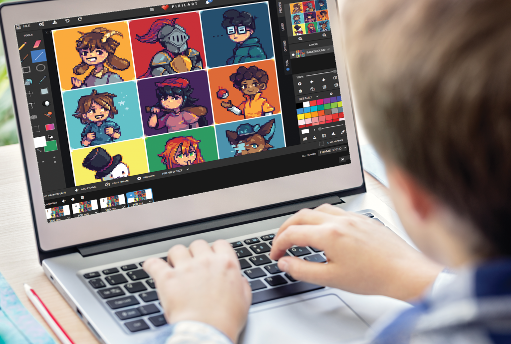 2D Digital Art: Pixels and Sprites